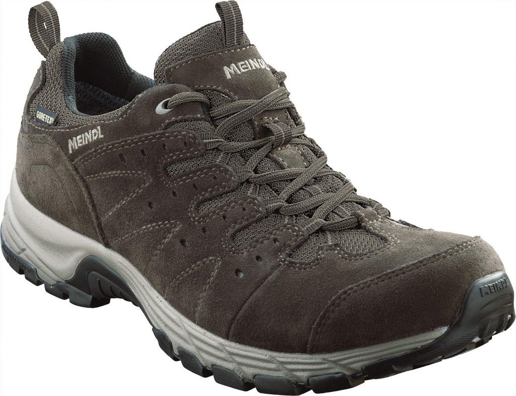 Meindl Herren Rapide GTX Wanderhalbschuh dunkelbraun/marine Produktbild 