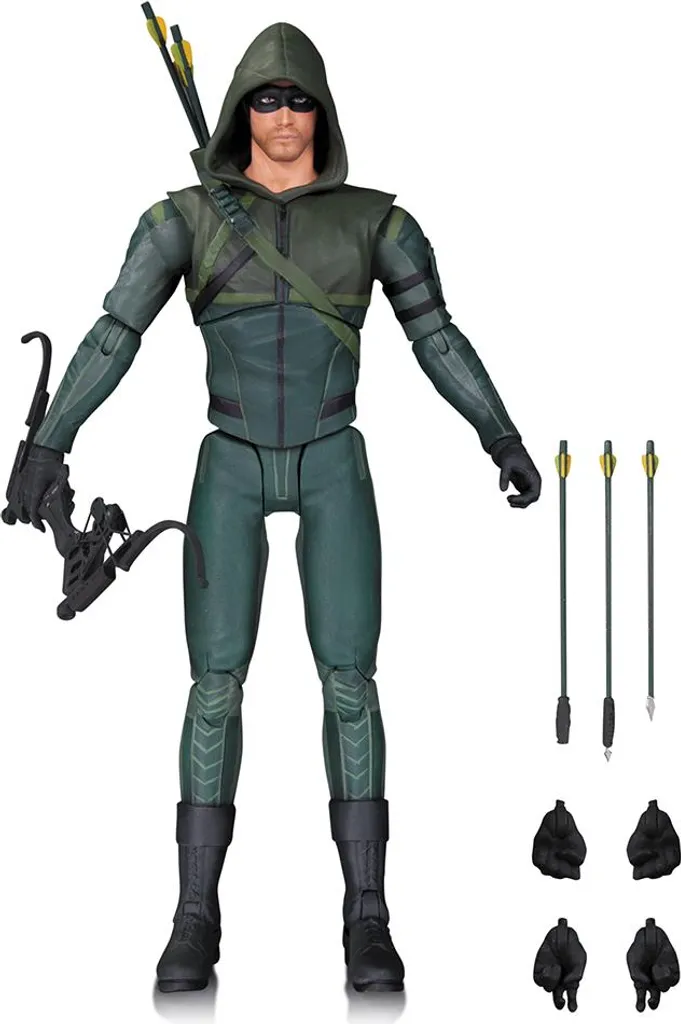 Figurine Arrow 16 cm statuette durable avec socle stable saison 3