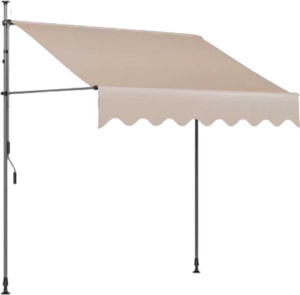 Bolt Edge Nastaviteľná markíza na balkón – 200 cm – Ochrana Obrázok produktu 