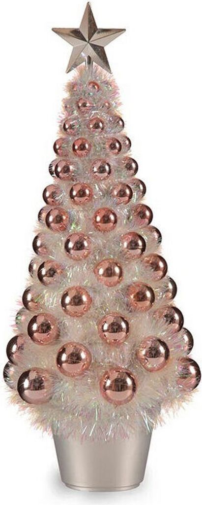 Weihnachtsbaum Krist+ 18CH309/IRIDESCENT Rosa Polypropylen Kunststoff Irisierend 21,5 x 51 x 21,5 cm