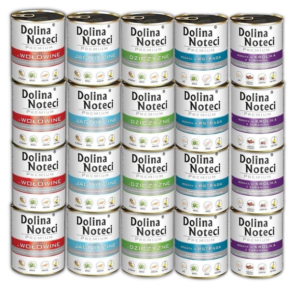 Dolina Noteci Premium Mix Smaków 20x400g BEZ DROBIU Zdjęcie produktu 