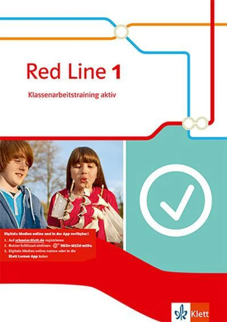 Cahier Red Line 1 Klassenarbeitstraining Classe 5 Allemand Klett