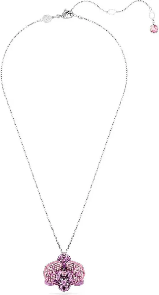 Swarovski SCS Idyllia Anhänger Blume Rosa rhodiniert (5680910) - Chic