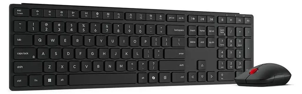 Clavier et souris sans fil Lenovo Pro 6000 4X31S04853 Noir Taille Unique