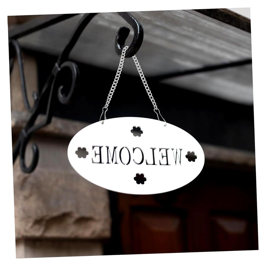 6 Stück Robuste Aufhängeketten aus Eisen mit Karabinerverschlüssen in Zwei Längen für Handelsmessen und Einkaufszentren