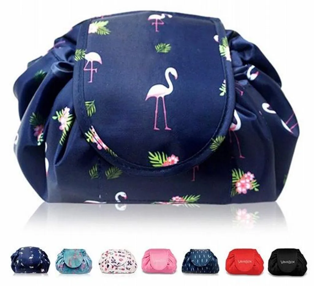 Pochette de rangement maquillage grand format et sac de toilette fille
