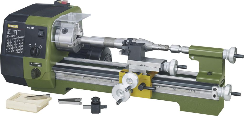 Proxxon Präzisionsdrehmaschine PD 400 870 W Motordrehzahl Obrázek produktu 