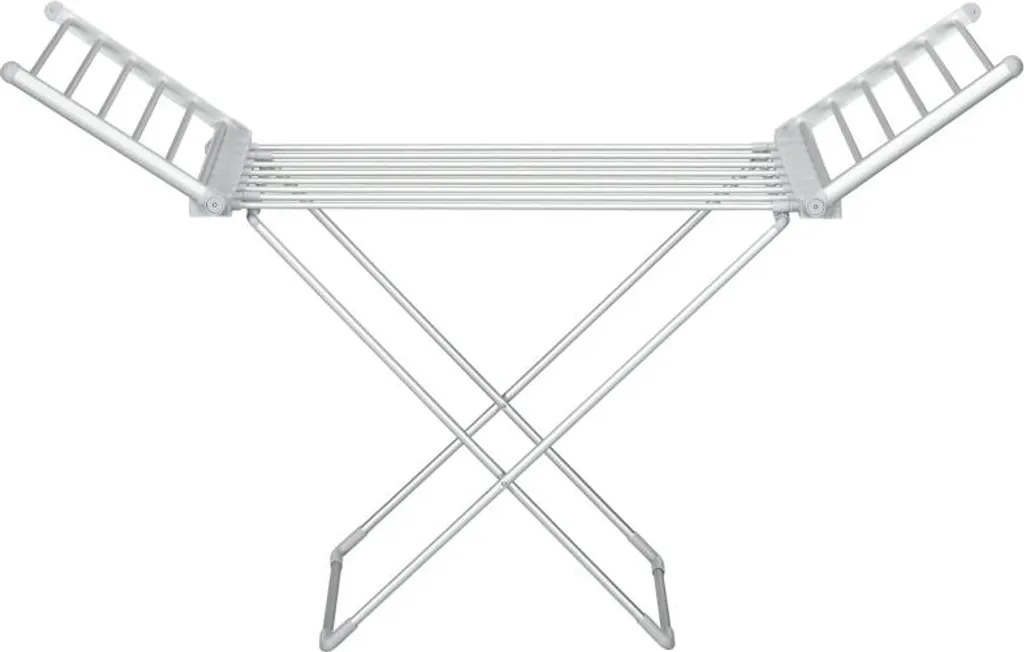 Fortuna Lai Séchoir à Linge Chauffant Pliable 45-55℃ - 144x53x96 cm