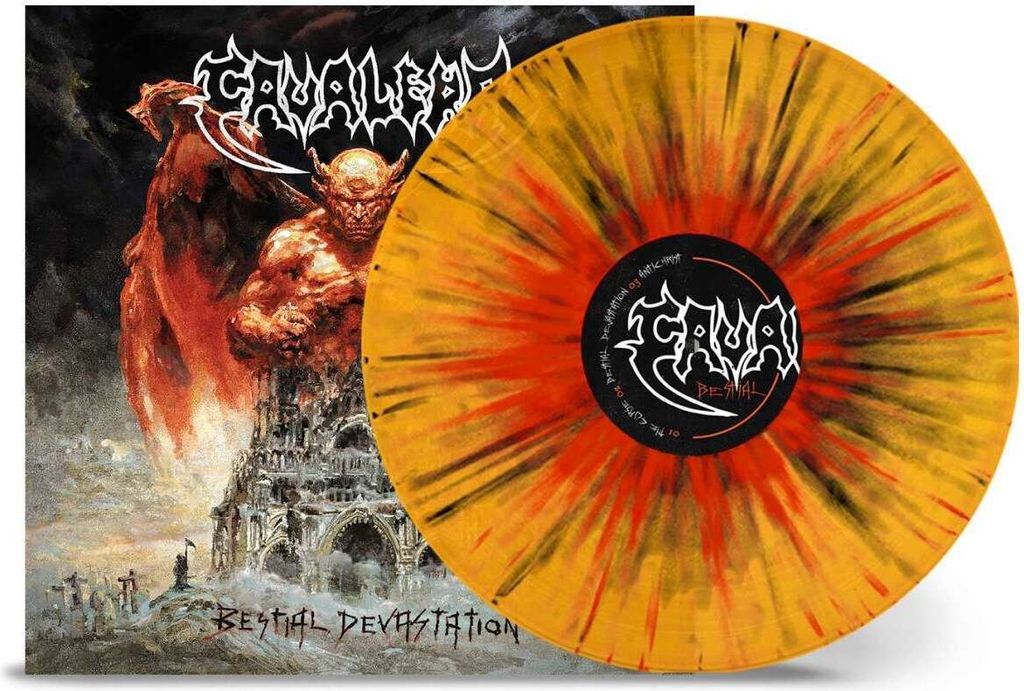 Cavalera: Bestial Devastation (Limited Edition) (Transparent Orange W/ Red & Black Splatter Vinyl) - - (LP / B)