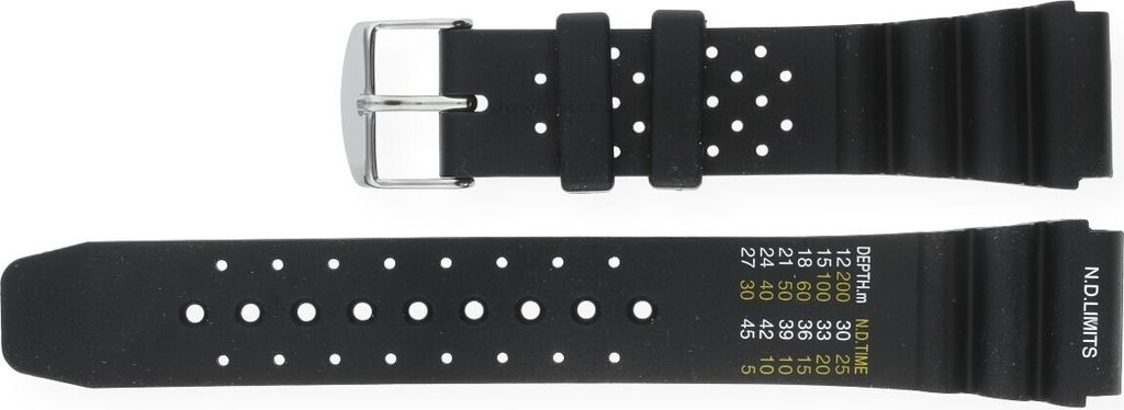 JuwelmaLux Uhrband Kunststoff für Taucheruhren JL28-09-0018 Produktbild 