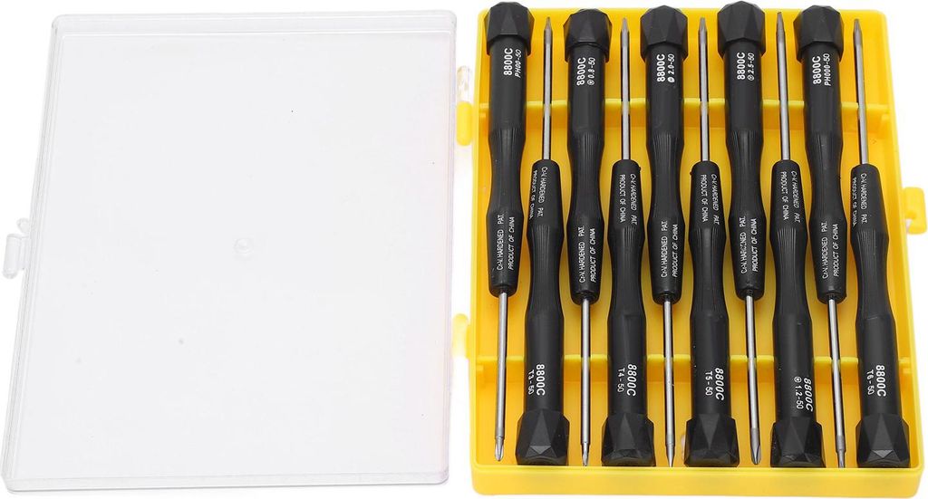 Multifunktionales Schraubendreher-Set mit magnetischem, rutschfestem Griff für die Handy-Wartung