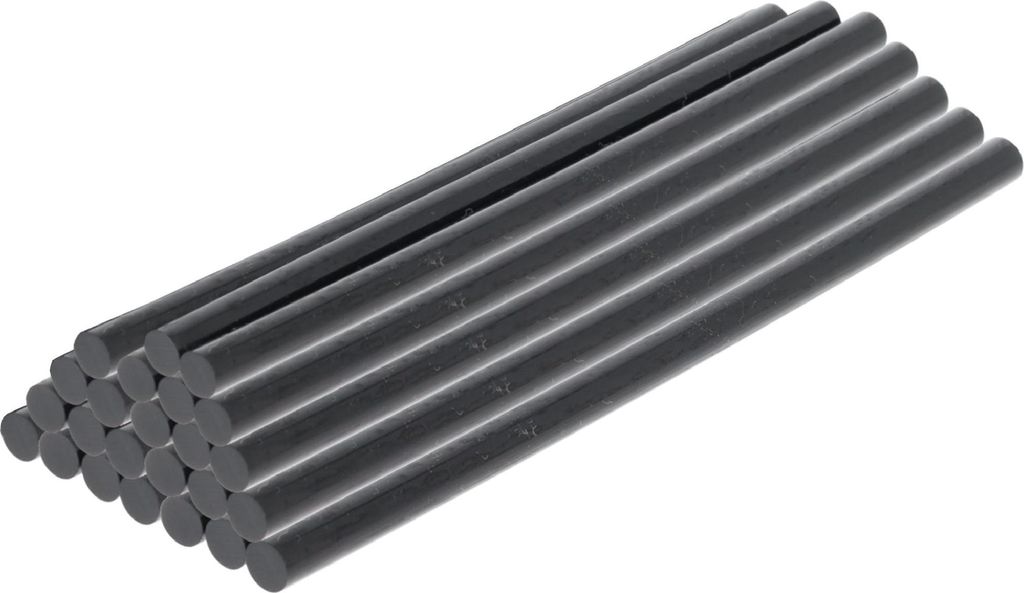 Universall Klebesticks | 7 mm für Heißkleber | 4 Farben | Schwarz