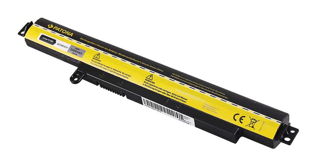 PATONA 2804, Akku, ASUS, F102BA, X102B, X102BA-HA41002F, X102BA-BH41T