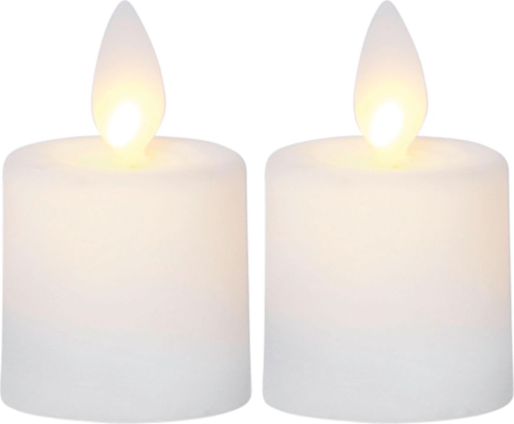 STAR TRADING 2 LED sviečky Twinkle 4x6cm slonová kosť Obrázok produktu 