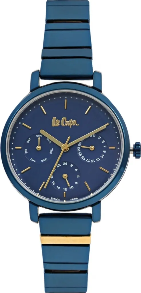 Montre pour femme Lee Cooper LC06894.990 bleu marine chic