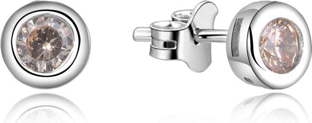Støíbrné náušnice pecky AGUP1564