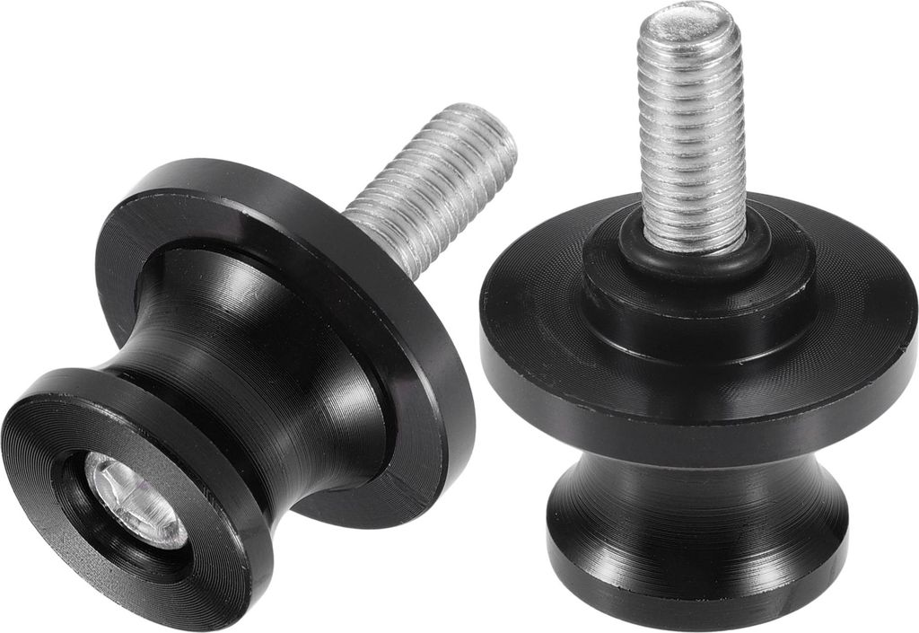 1 Paar Schwingenschoner, 8mm M8x1.25 CNC Schwingenschoner Slider Ständer Universal für Motorrad, strapazierfähige Aluminiumlegierung