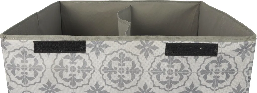 Panier à linge double 50cm pour arrêter de trier devant la machine