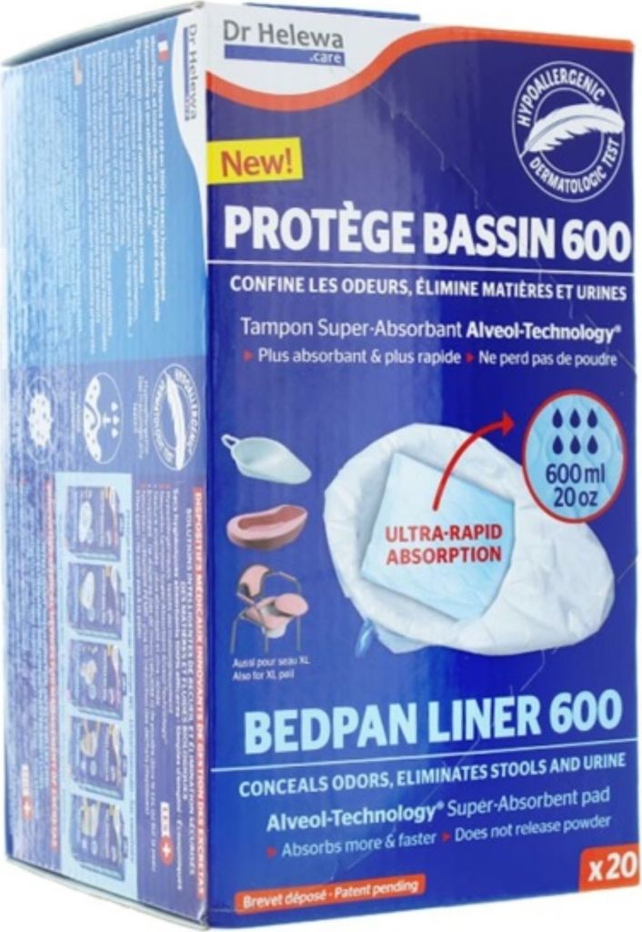 Bettpfanne Hygiene Toilette Beutel Tüten Bett Krankheit Pflege Camping Wohnmobile (1 Set = 20 Stk)