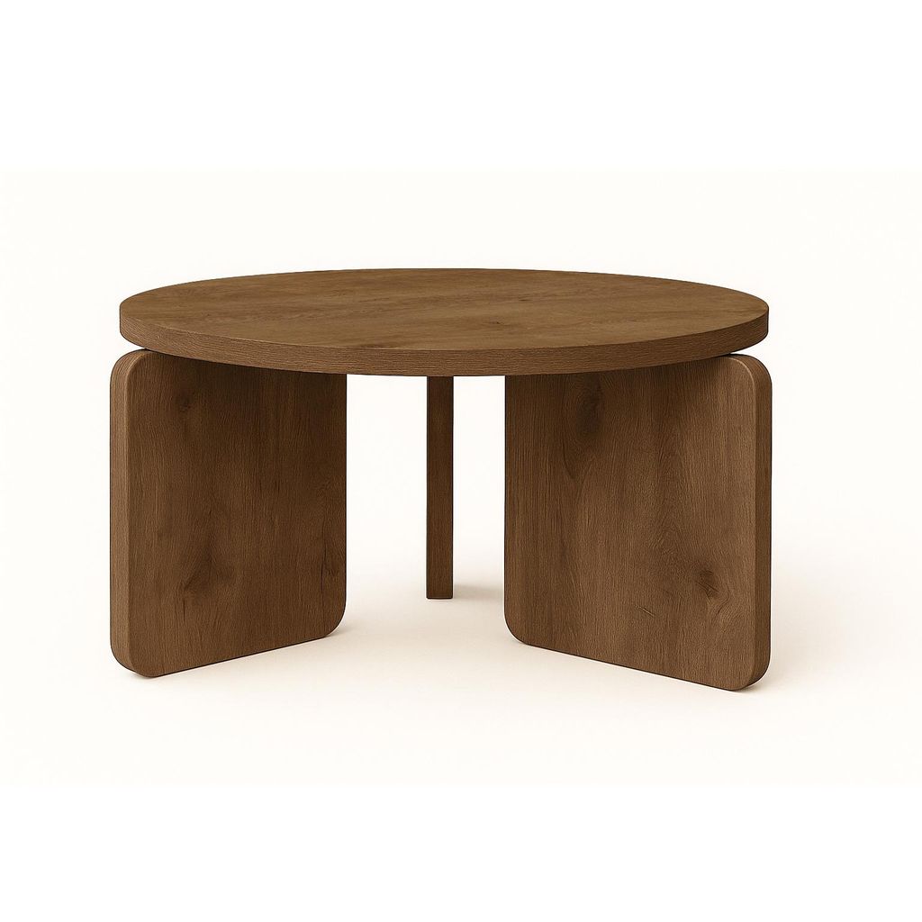 TAO Couchtisch, 75 cm, minimalistisch und zeitlos - Eiche Lefkas