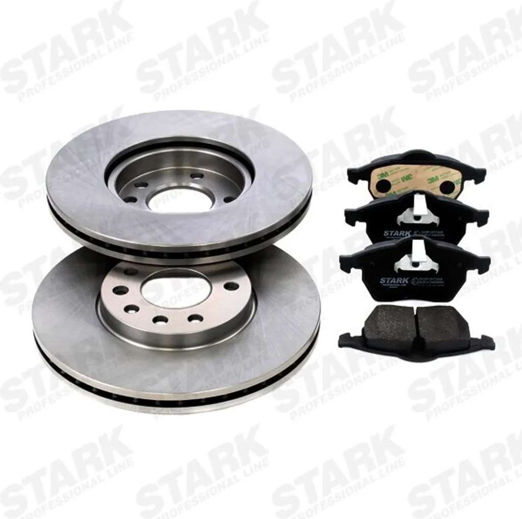 Disques et Plaquettes de Frein pour Vectra B (J96) - Pack STARK Complet