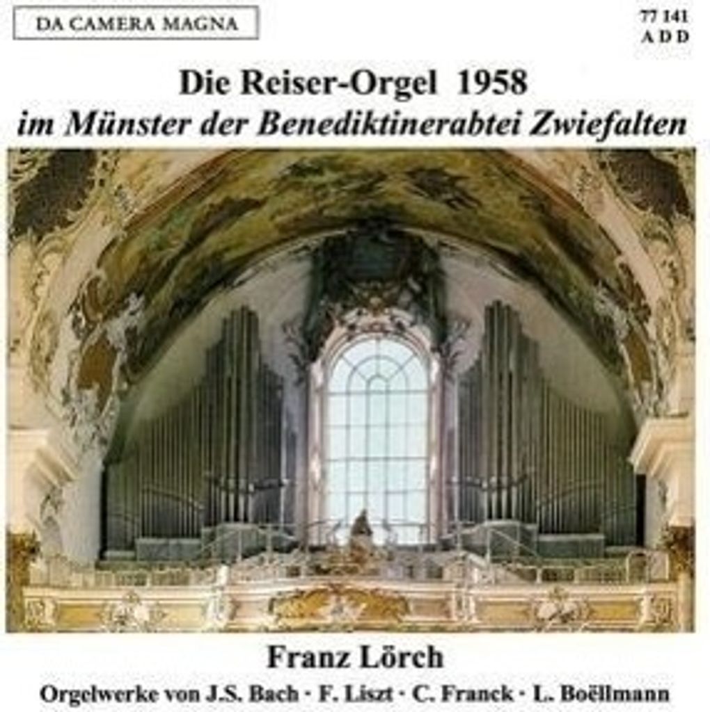 Lörch, F: Reiser-Orgel 1958 im Münster der Benediktiner-