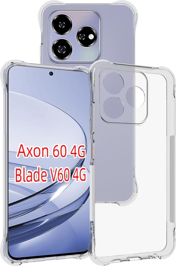 Custodia per ZTE Axon 60 / Blade V60 Paraurti trasparente Immagine del prodotto 