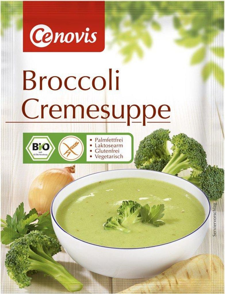 Soupes de brocolicremes 45g Image du produit 