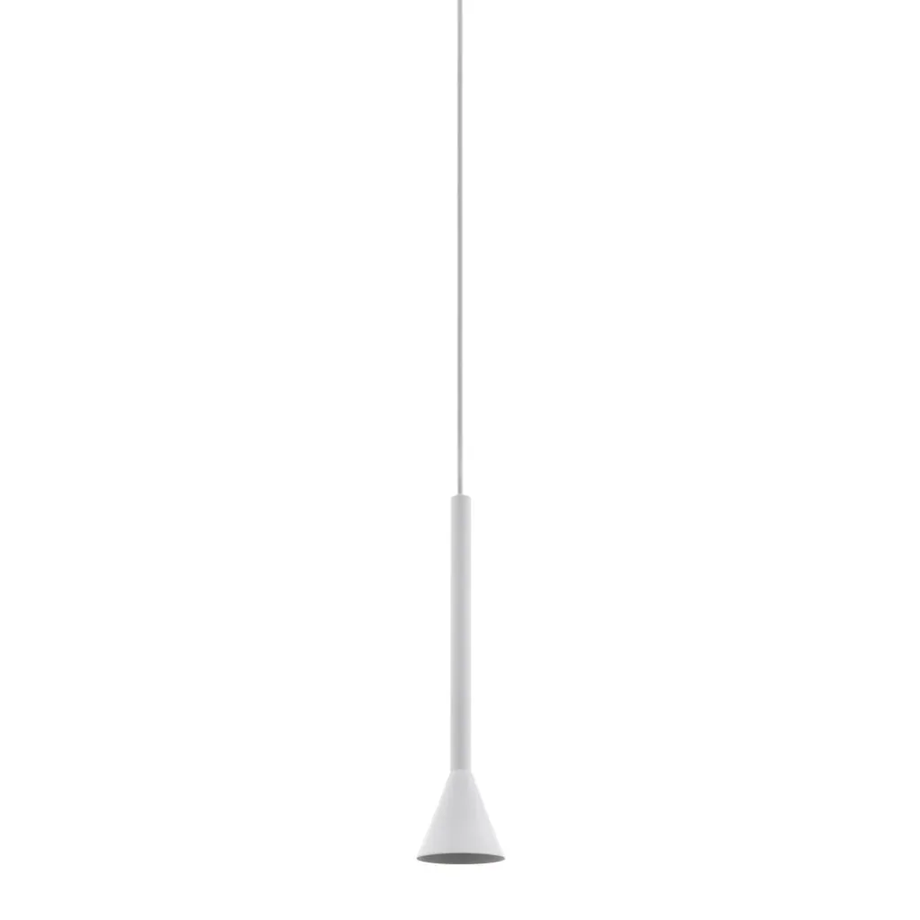 Lampada Sospensione Binario Eglo 99754 Cortaderas Bianca | Design GU10