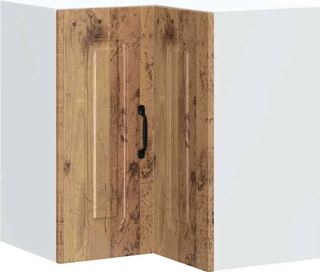 Cucina Kalmar: Parete Attrezzata Angolare Legno Eco-Sostenibile