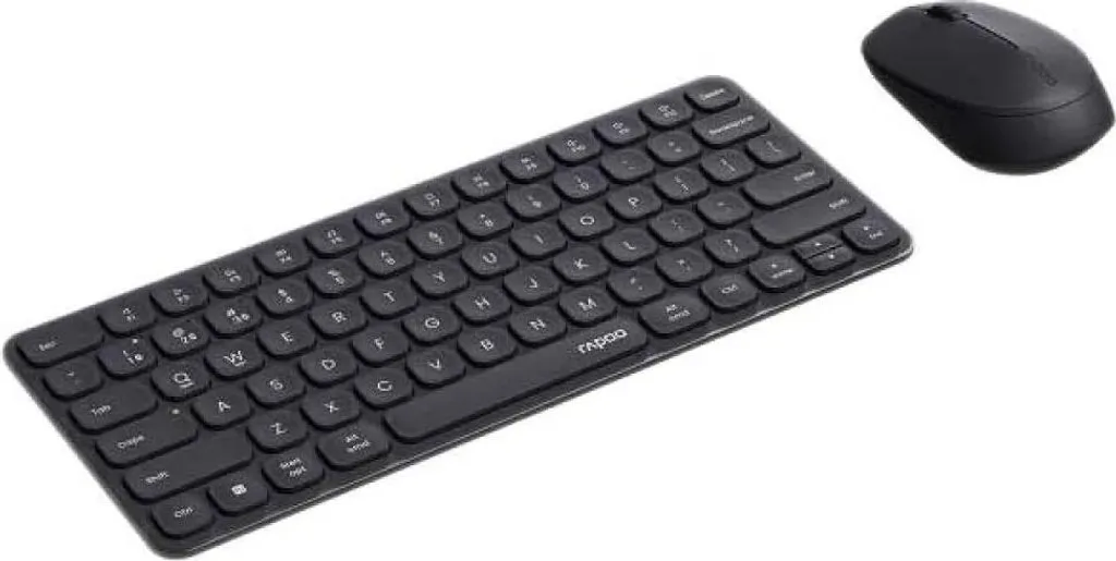 Clavier avec souris Rapoo 9010M gris pour le télétravail flexible - 2