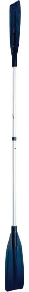 Pagaie kayak 220 cm démontable en 2 parties avec pales noires robustes