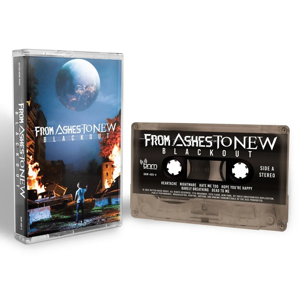 Blackout Cassette Fumée Design Minimaliste pour Son Haute Qualité