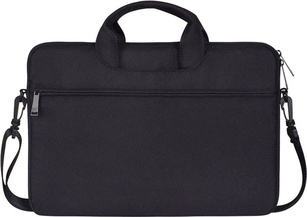 Mobigear Oxford Laptop Umhängetasche 13 - 14 Zoll Laptoptasche - Schwarz