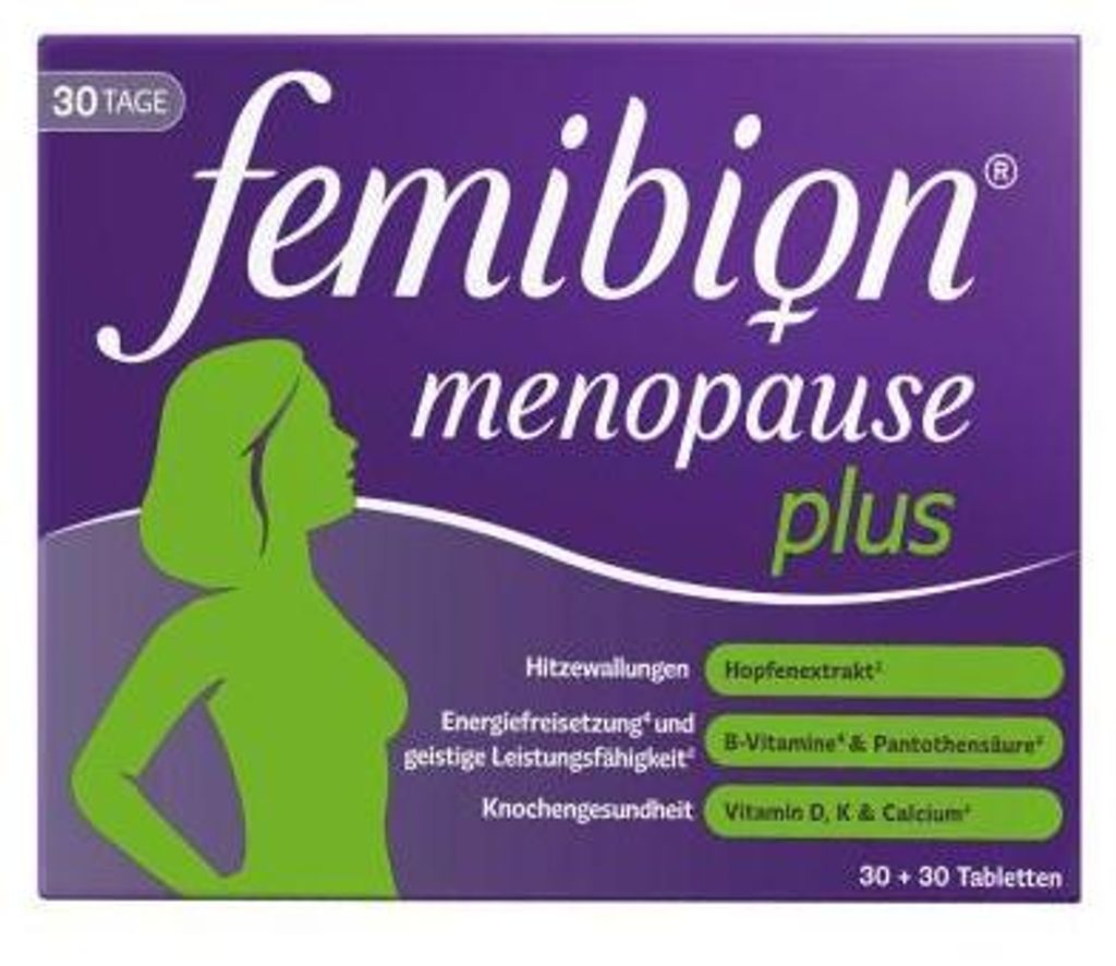Femibion Menopausa Plus Compresse 2X30 St Immagine del prodotto 