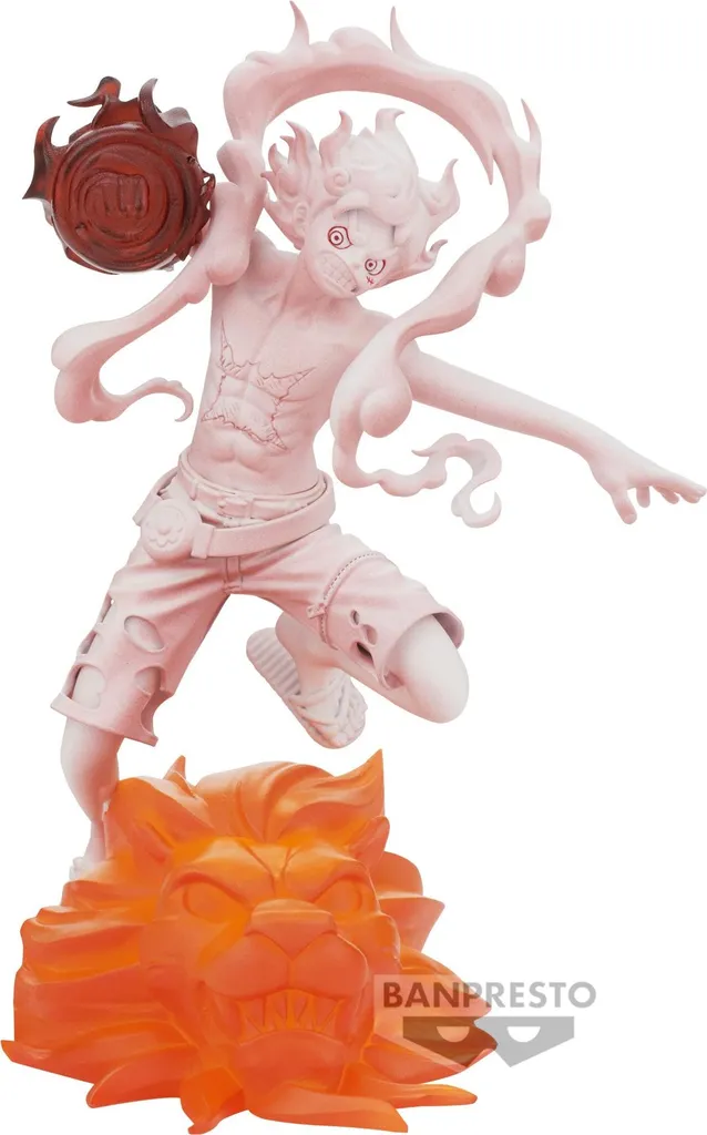 Décoration Manga Luffy One Piece Film Red Figurine Senkozekkei Bureau 11cm