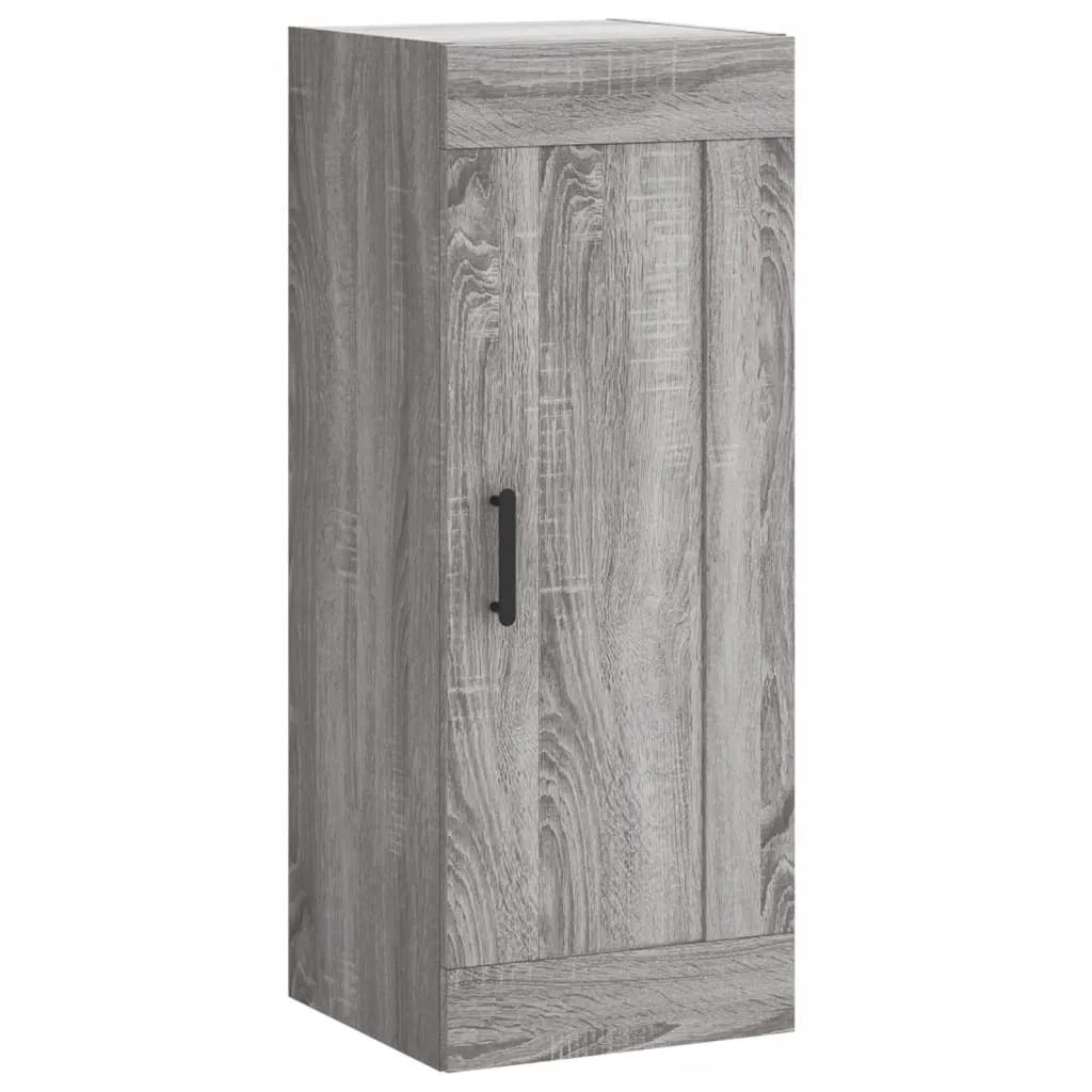 Mobile Alto vidaXL Grigio Sonoma 180cm | Credenza Stretta Multiuso - 9