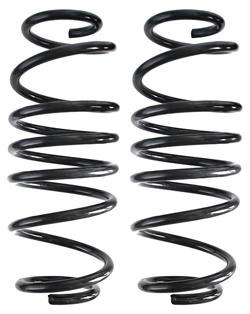Fahrwerksfedern-Set Hinterachse Schraubenfeder Ø119mm SPIDAN für SMART FORFOUR