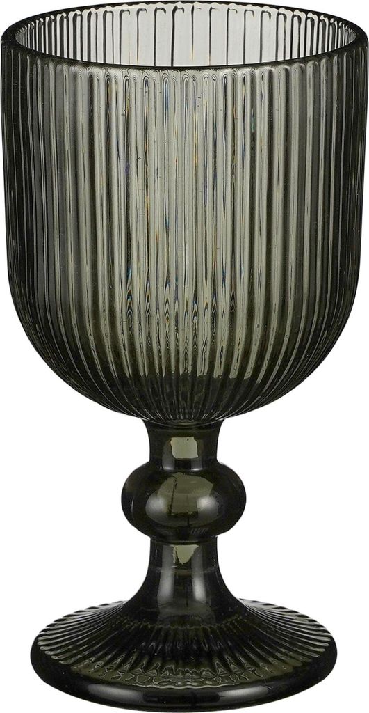 Mica Decorations Merlot Weinglas - 250 ml - Glas - Grau