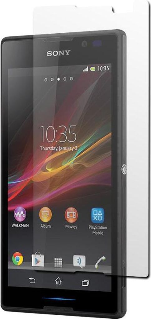 6er-Pack PhoneNatic Displayschutzfolien klar kompatibel mit Sony Xperia C
