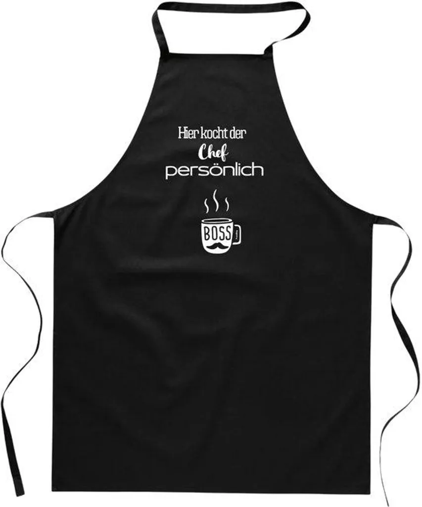 Tablier cuisine homme anti-taches en coton - Protégez vos vêtements