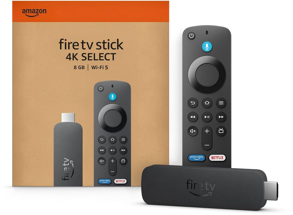Amazon Fire TV Stick 4K Select (2025) Mediaplayer, 8 GB Produktbild 