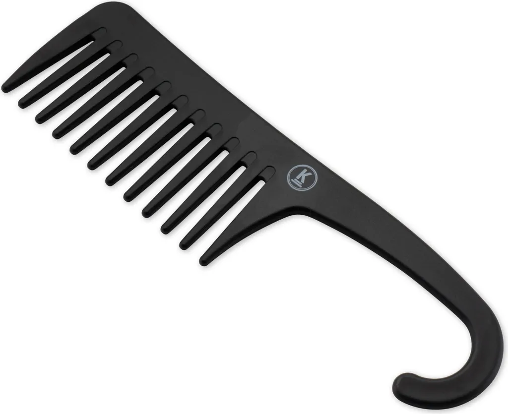K-Pro Pettine Afro e Ricci per Uomo - Denti Larghi e Grossi Professionale