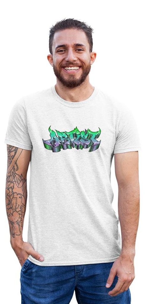 D&B Uni Polo ST00066 Artist Weiß-Größe S