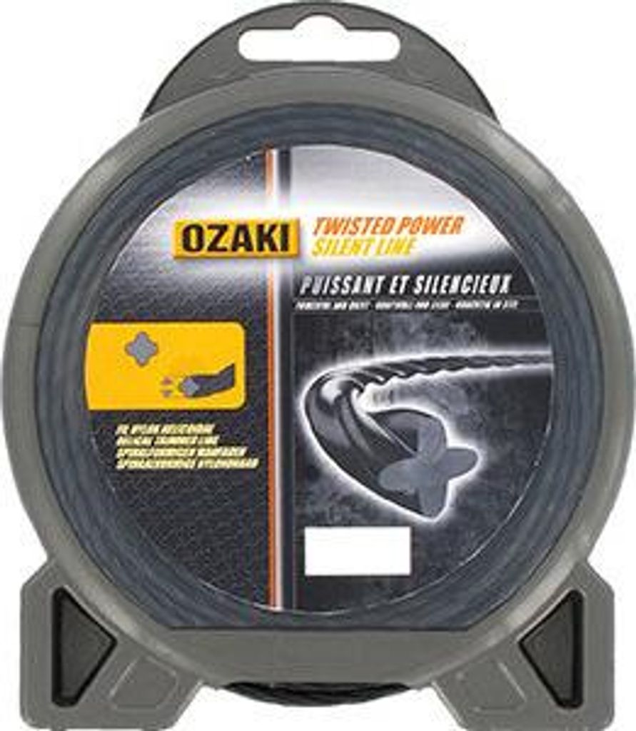 Nylonspirale Ozaki Twisted Power Silent Line, ø: 2,7mm, L: 72m.