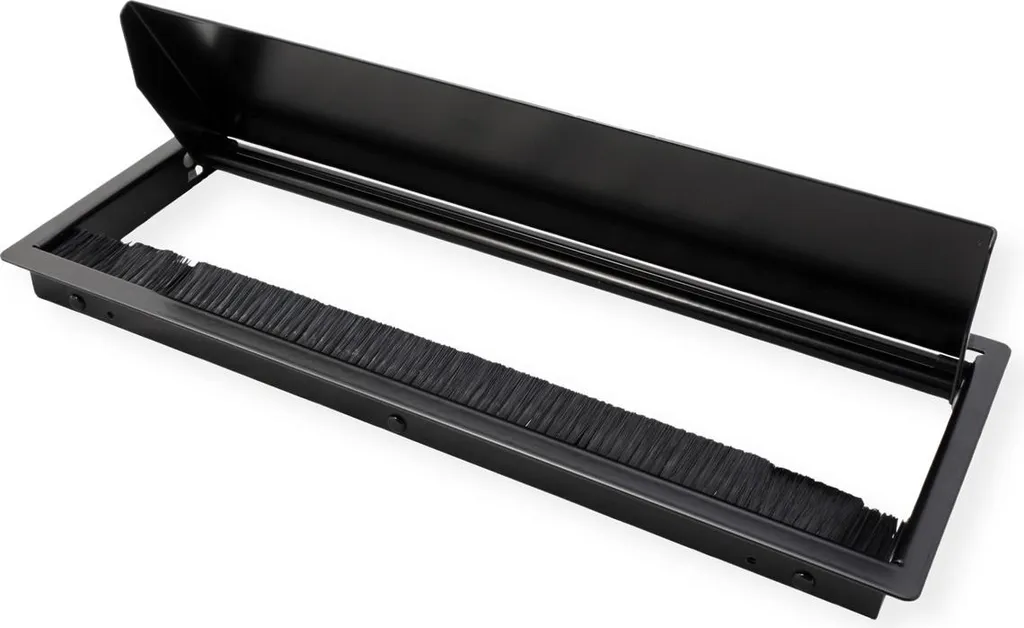 Bachmann CONI COVER Long Cadre d'Accès pour Plan de Travail Noir