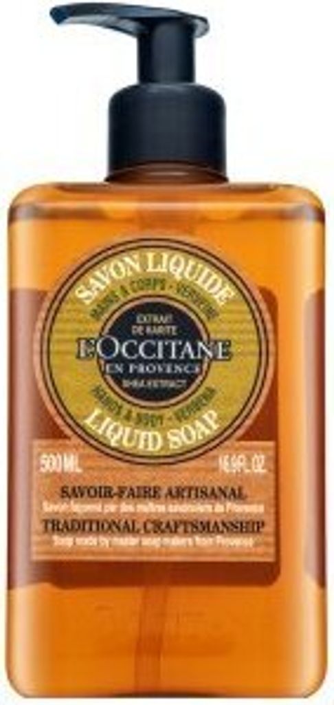 L'occitane Burro di Karitè Sapone di fiume Verbena 500ml Immagine del prodotto 