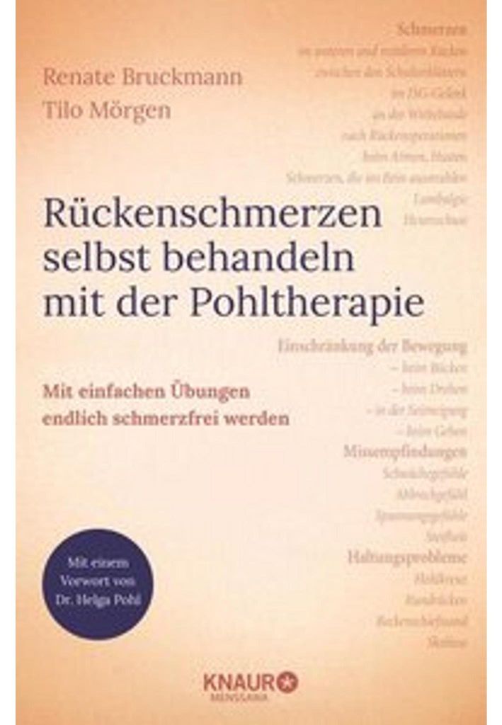Rückenschmerzen selbst behandeln mit der Pohltherapie Image du produit 
