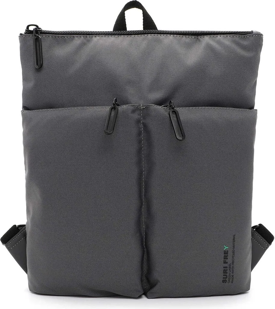 Sac à dos éco-responsable et vegan SURI FREY Tanny Backpack gris