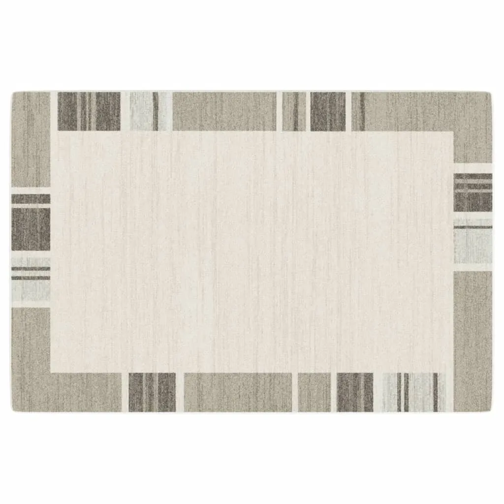 Tapis de salon moderne 120x180 cm multicolore à poils courts et doux